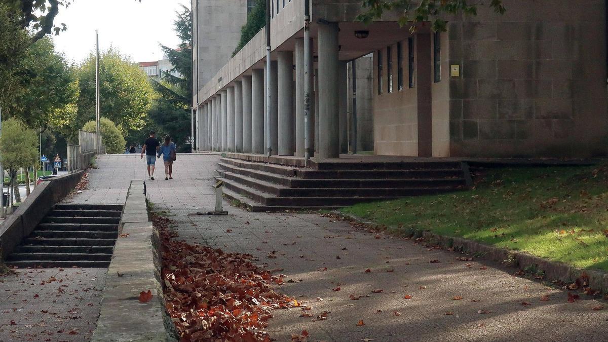 Juzgados de Fontiñas, en Santiago.