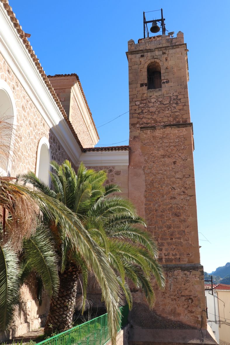 La iglesia de Santa María de los Alto es un símbolo de Ayna
