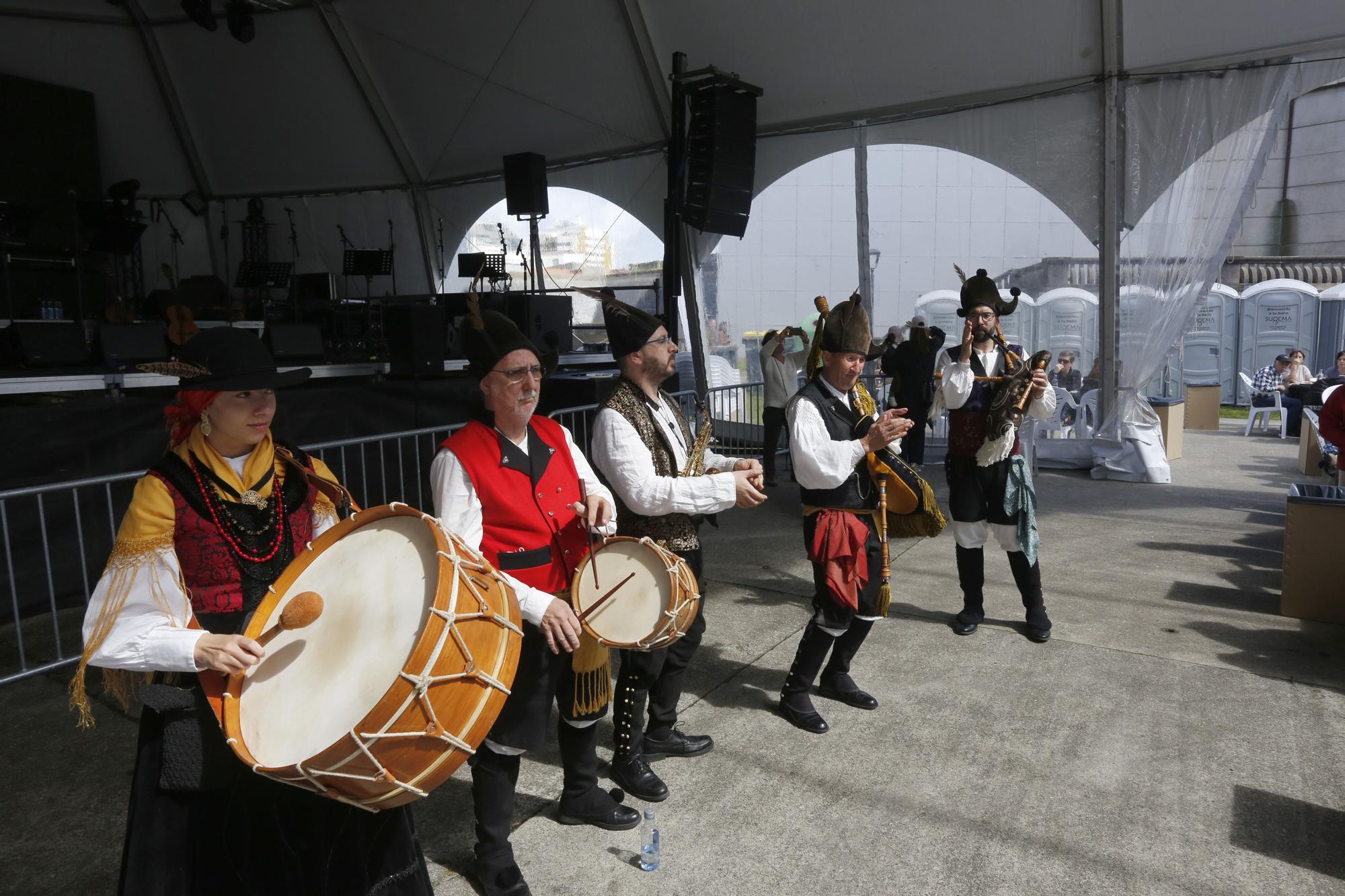 Fiesta de la primavera en el parque de Santa Margarita de A Coruña