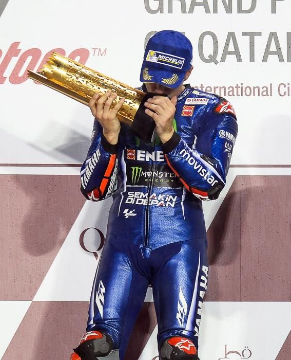 Maverick Viñales comença guanyant a Qatar