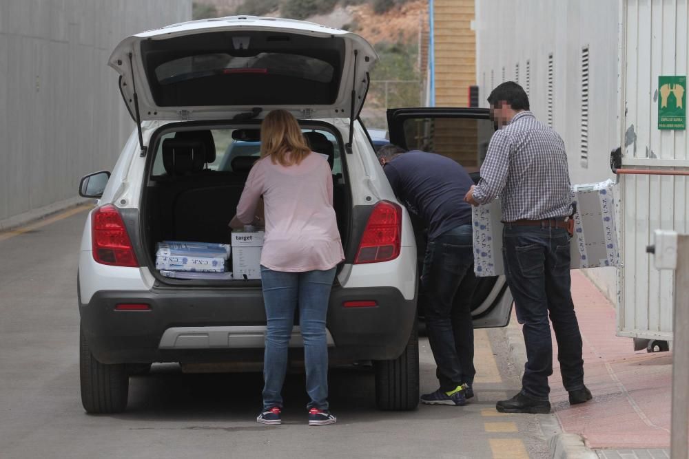 Registro en la desaladora de Escombreras