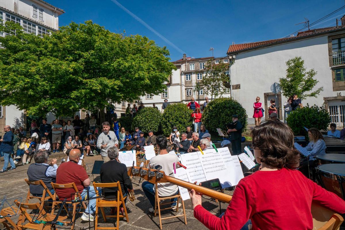 A Escola Municipal de Música ofreceu o seu tradicional Concerto para a Veciñanza