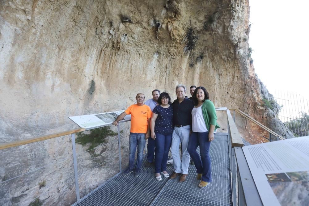 la Cova Gran de la Petxina espacio museístico de Bellús