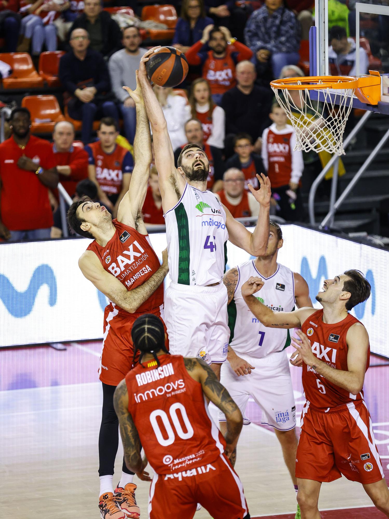 Liga Endesa 2022/2023: Baxi Manresa - Unicaja