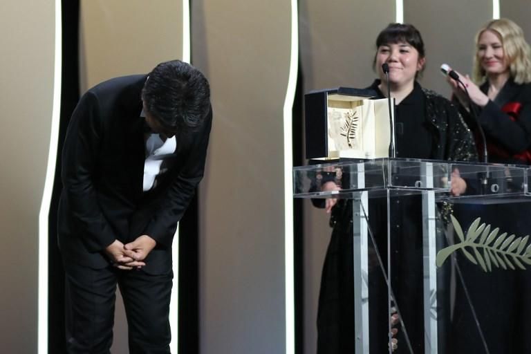 Ceremonia de clausura del Festival de Cannes