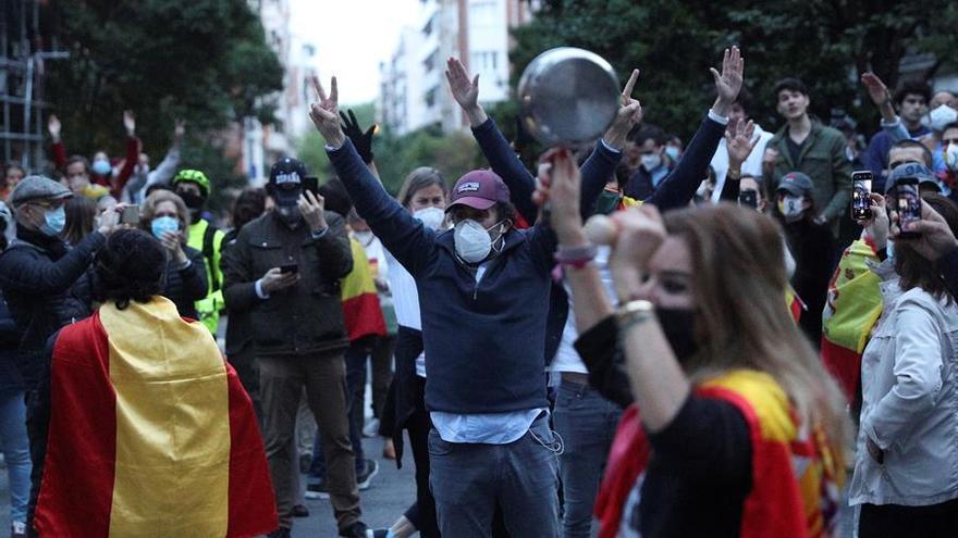 Los barrios ricos de Madrid desafían el Estado de Alarma