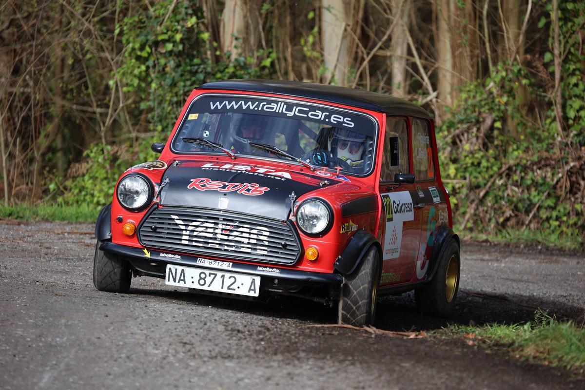 Tramo de Betanzos - Coiròs del 30 Rally de A Coruña .