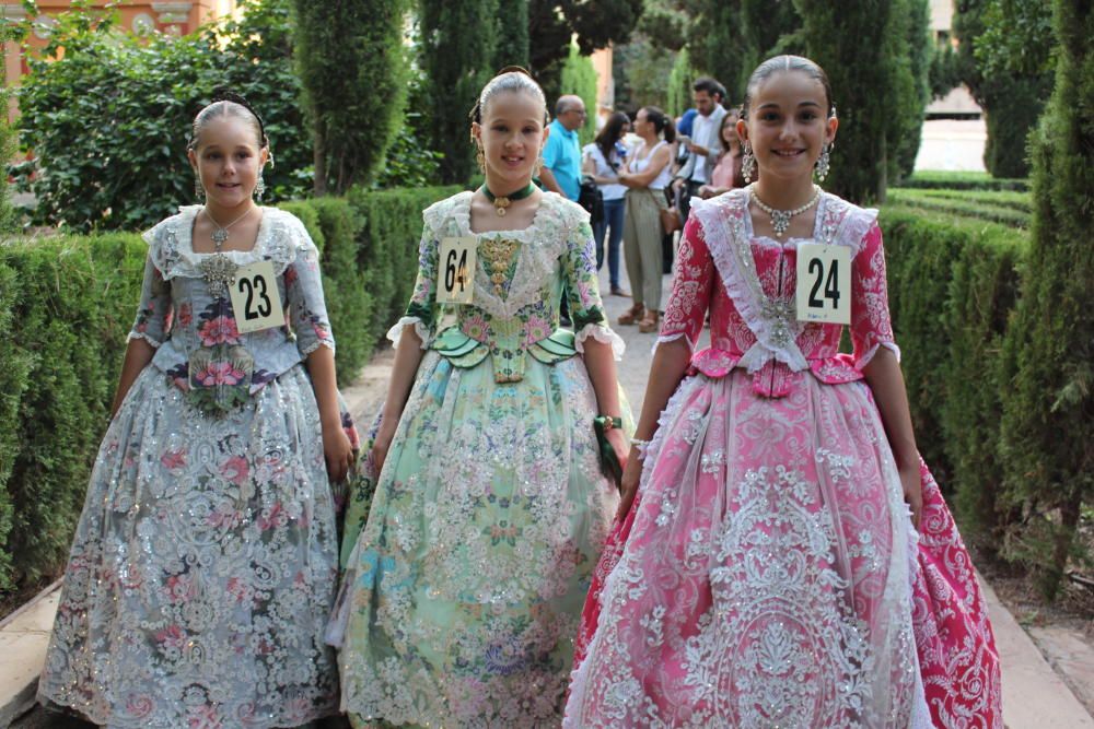 Los Jardines de Monforte acogieron la prueba de las infantiles con moño único