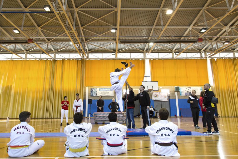 Campionat de Salts de taekwondo a l'Escala