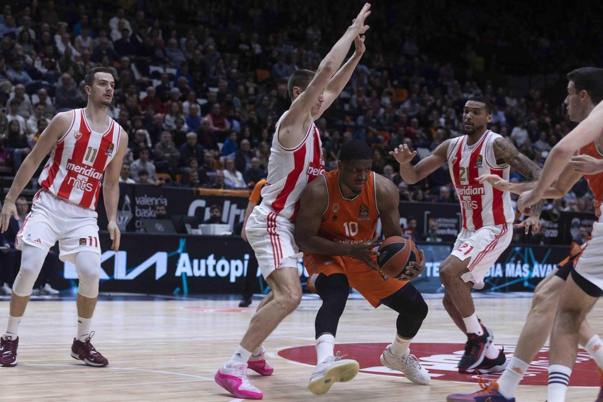 Euroliga Valencia Basket- Crvena Zvezna Meridiamb