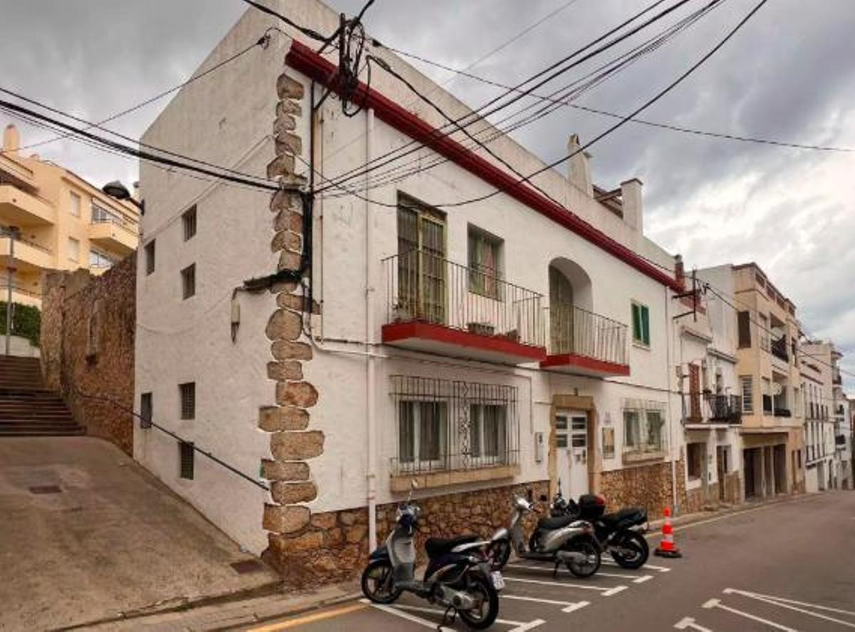 La finca abans del seu enderroc.