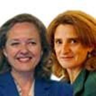 Nadia Calviño y Teresa Ribera