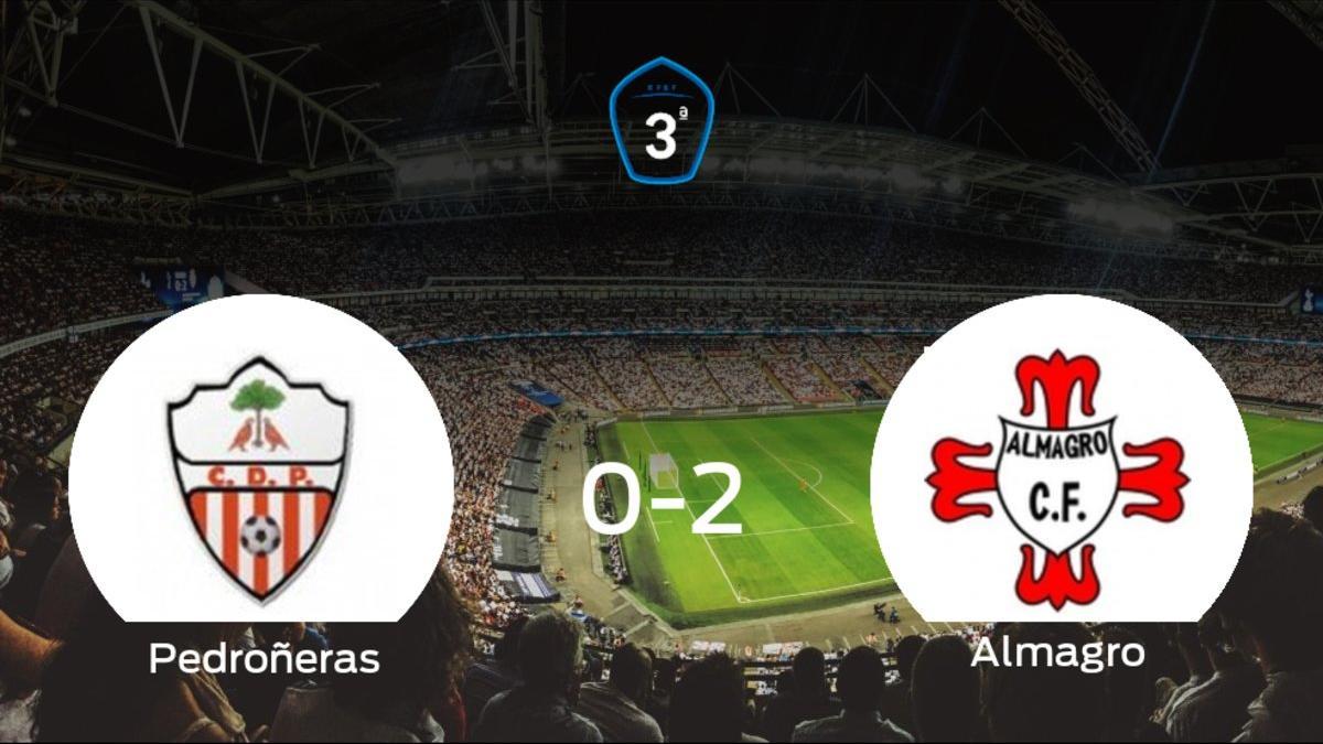 El Almagro suma tres puntos a su casillero frente al Pedroñeras (0-2)