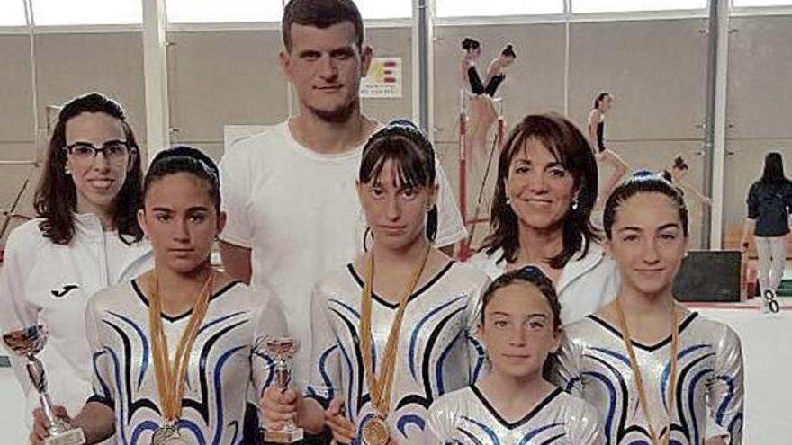 Tres gimnastas del CGA La Safor-Gandia irán al Nacional