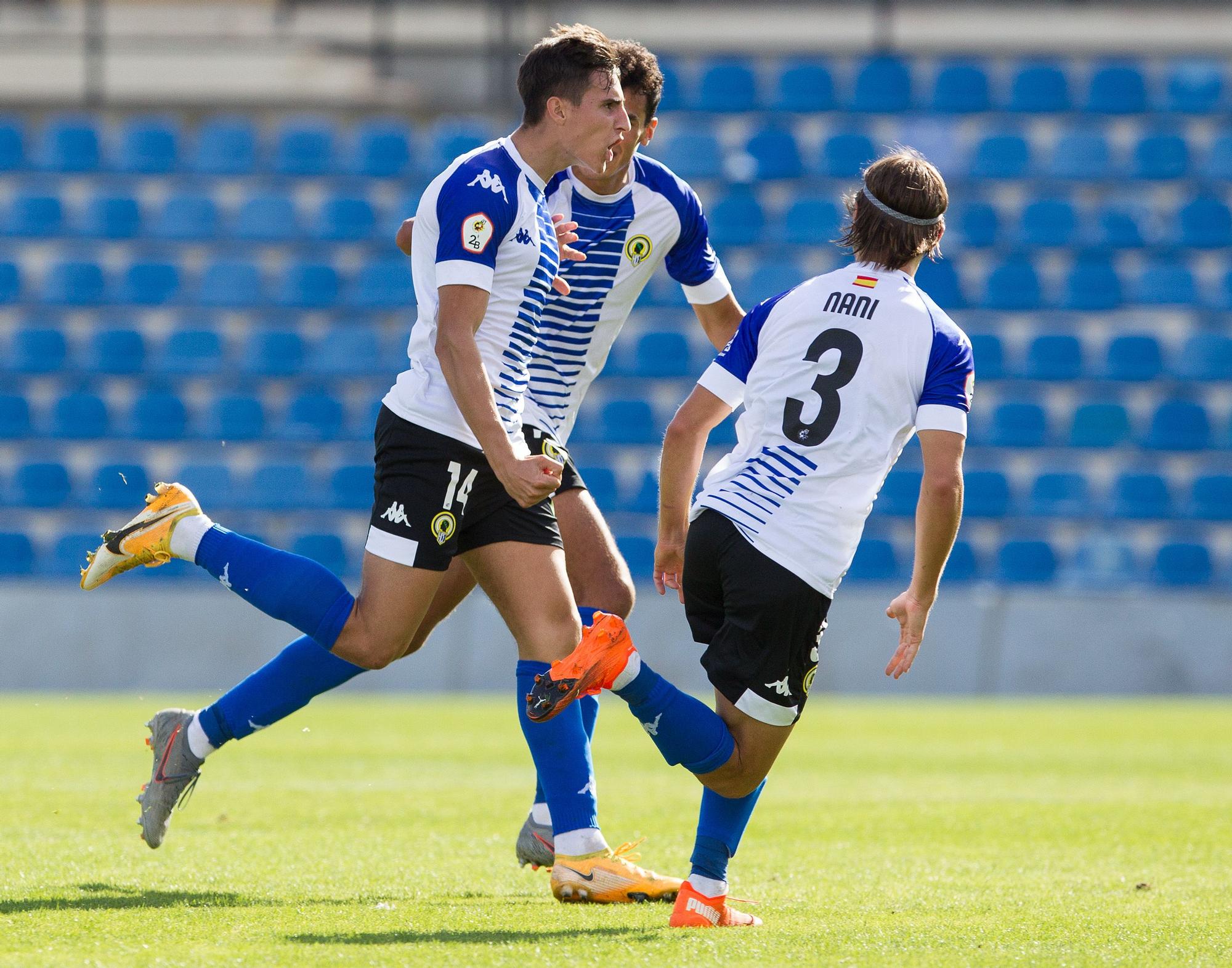 Las imágenes del partido Hércules - Peña Deportiva