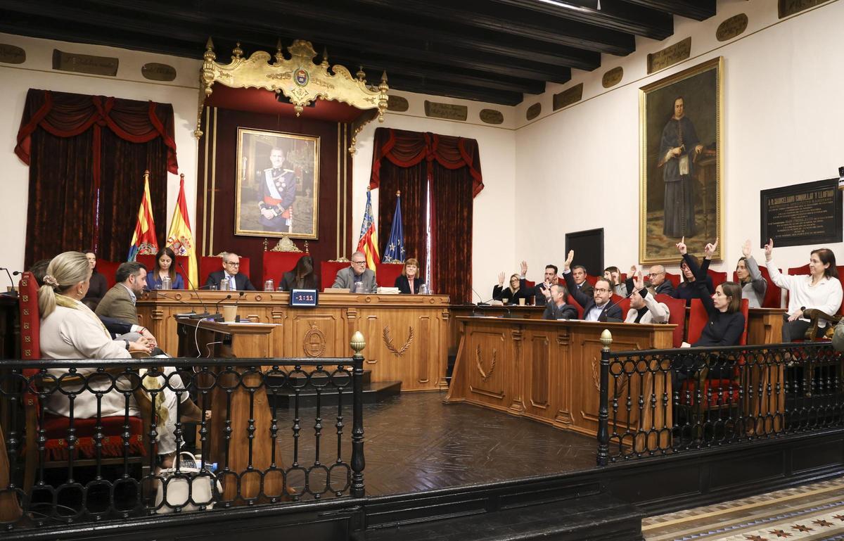 Pleno para condenar las declaraciones de Aurora Rodil el pasado martes