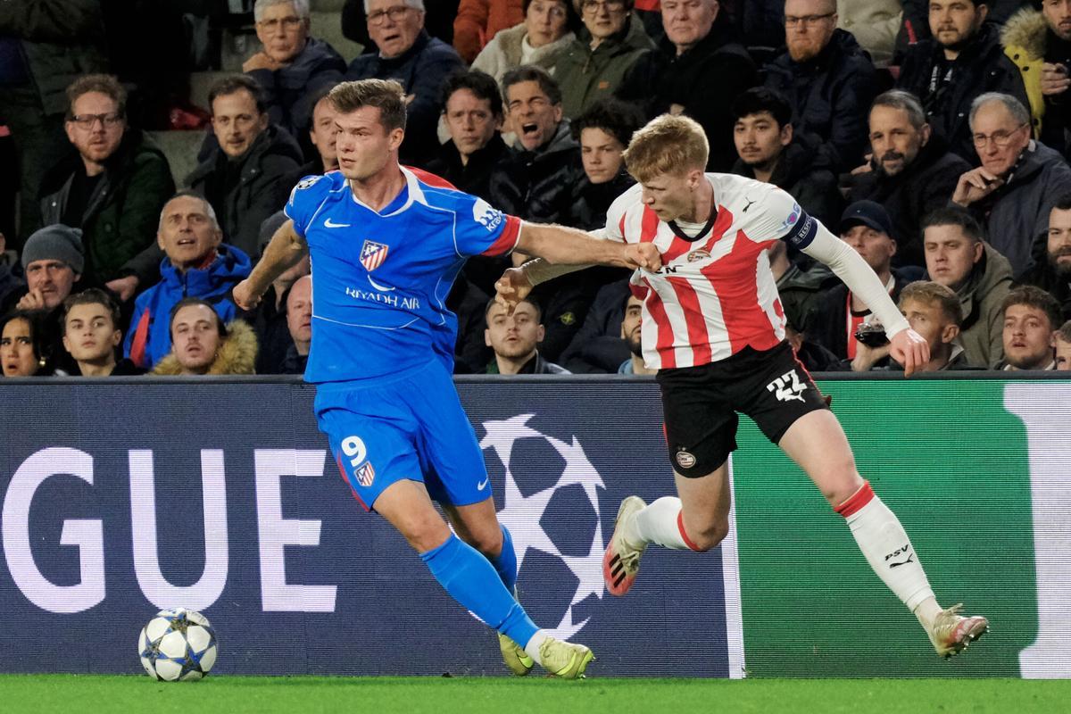 PSV Eindhoven - Atlético de Madrid.