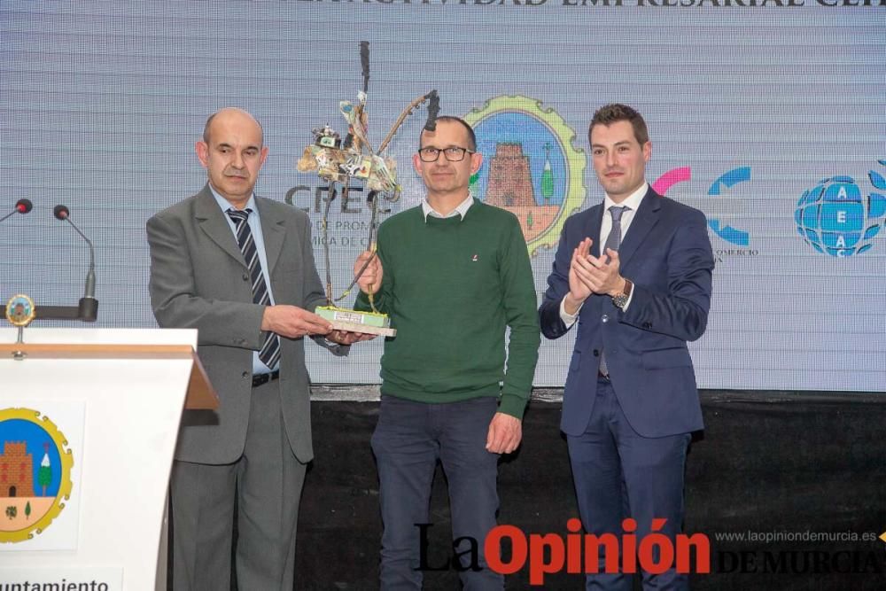 Gala premio a la Actividad empresarial en Cehegín