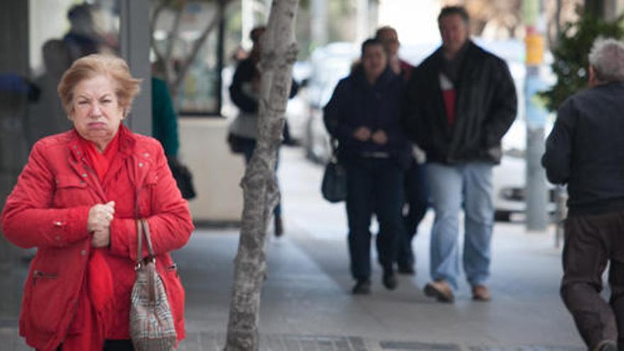 Las temperaturas bajan hasta siete grados en un día