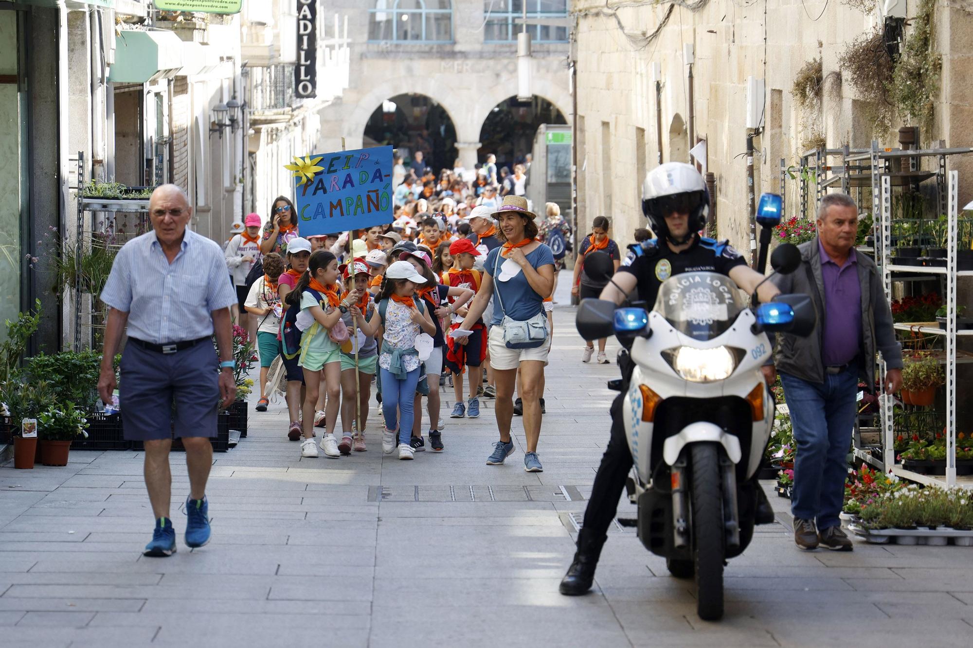 Correlingua toma as rúas de Pontevedra con máis de 1.500 escolares