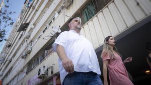 Imagen de archivo de Oriol Junqueras y Ana Balsera cuando visitaron el barrio de la Mina.