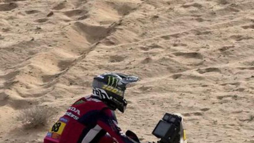 Schareina se afianza segundo en motos en el Rally Dakar