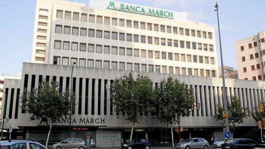 Die Zentrale der &quot;Banca March&quot; in Palma