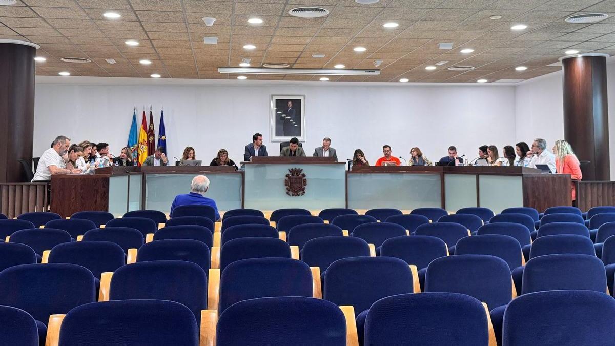 Pleno del Ayuntamiento de San Javier, este jueves