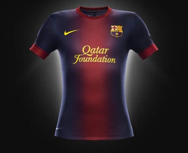 Las nuevas camisetas del Barça 2012-2013