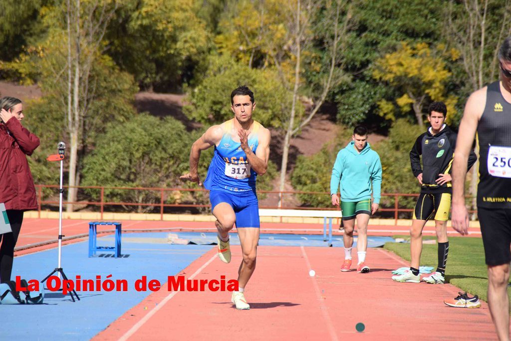 Regional absoluto y sub-23 de atletismo en Lorca