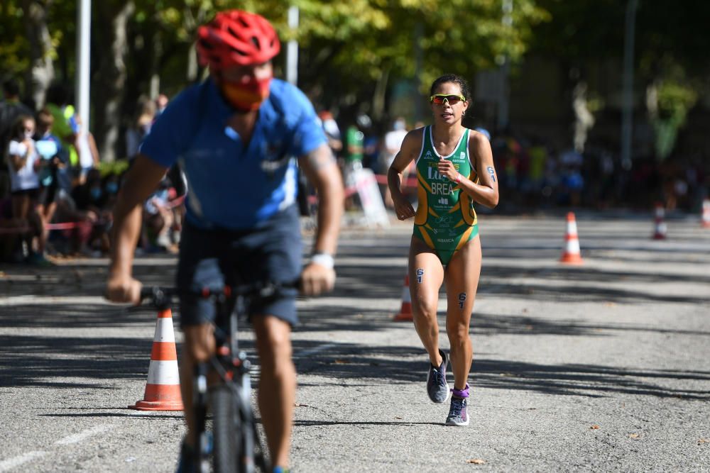 Los favoritos cumplen en el Campeonato de España de Triatlón Sprint en Pontevedra