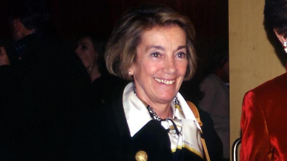 Cristina Alberdi, ministra de Asuntos Sociales en el Gobierno de Felipe González.