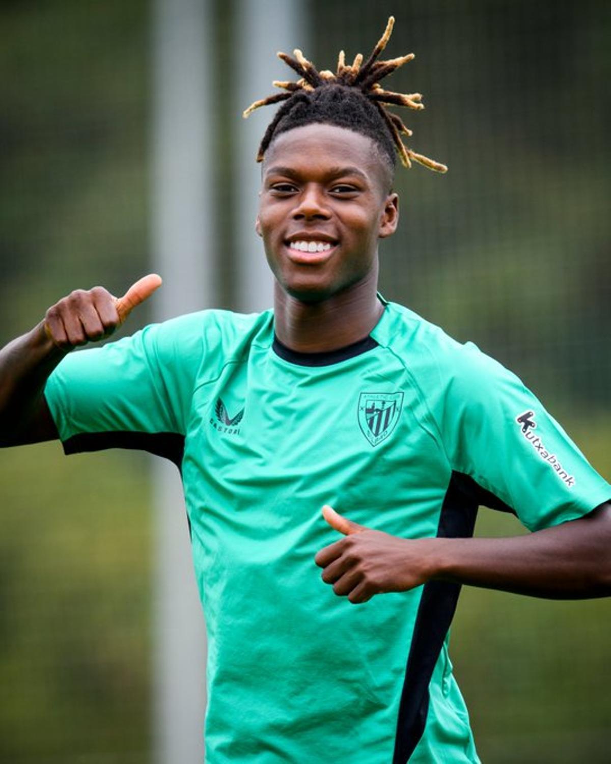 Nico Williams, en el Athletic Club