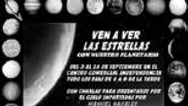 Independencia acoge un planetario portátil