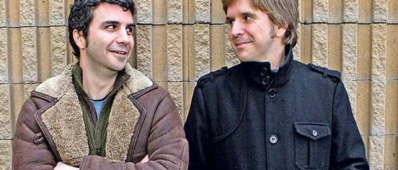 Miki Serra y José Luis Sampol.