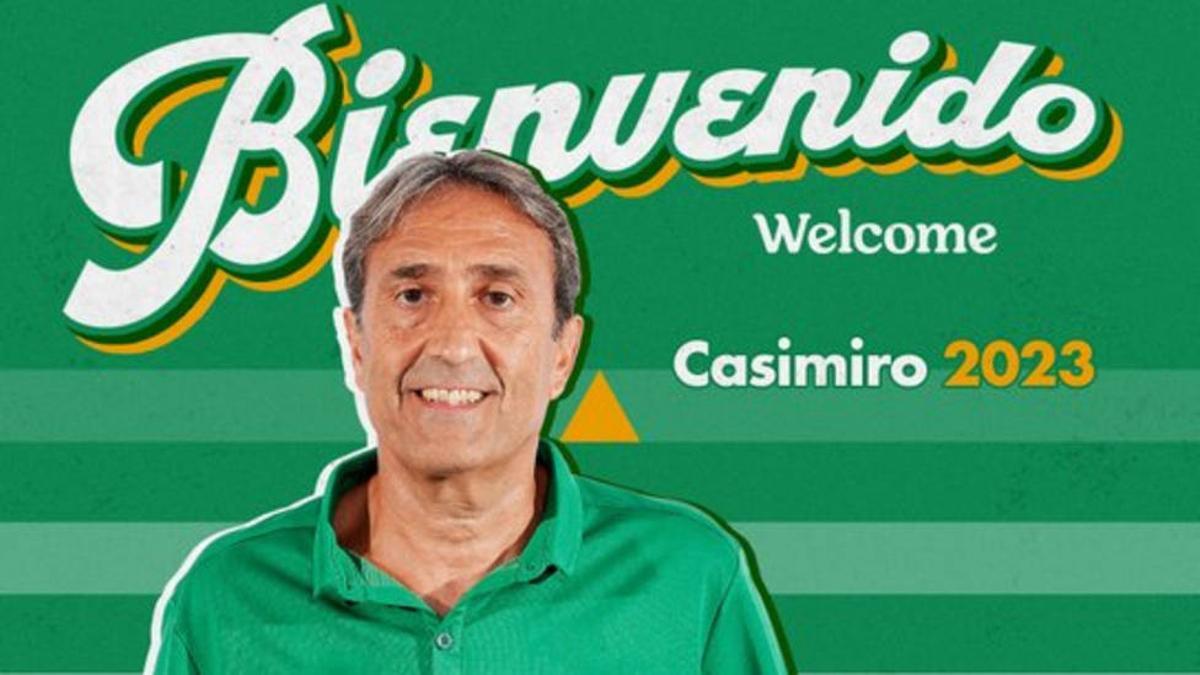 Luis caimiro, nuevo entrenador del Coosur Real Betis.