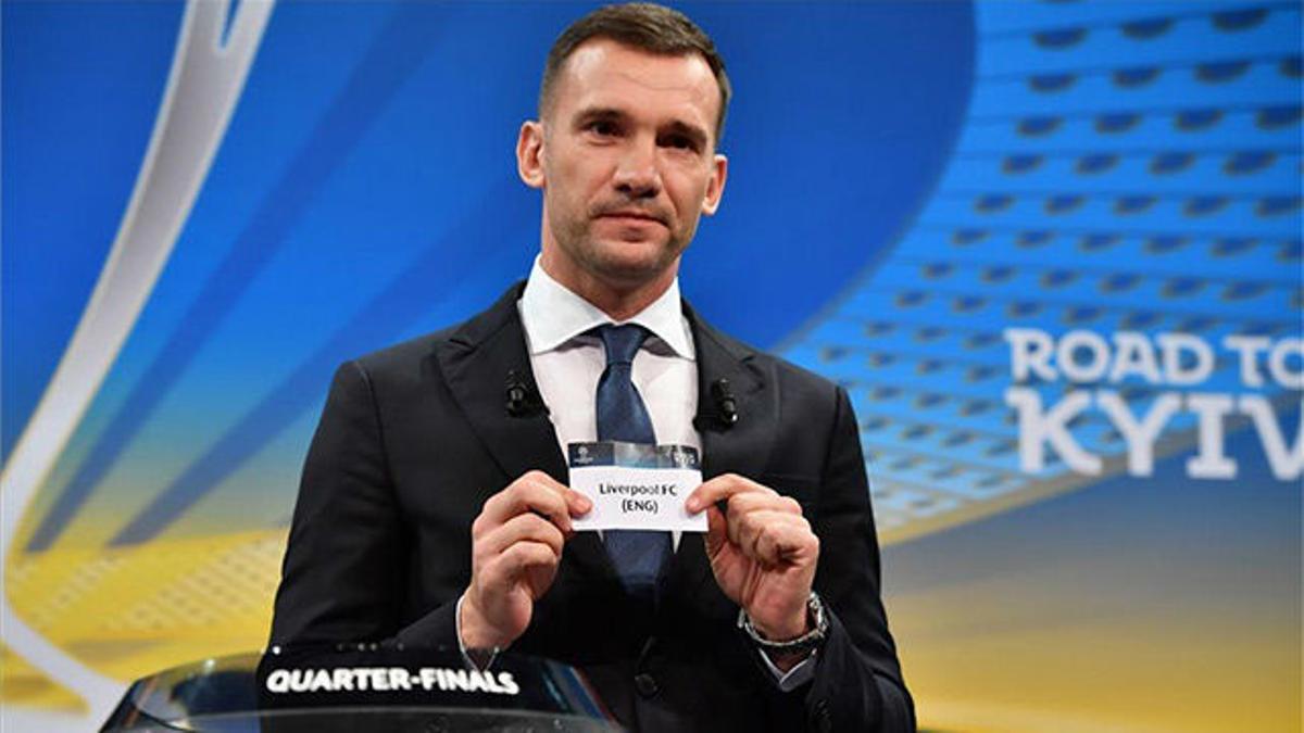 Así fue el sorteo de cuartos de final de la Champions League