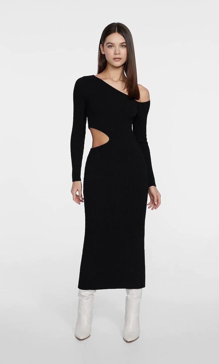 Vestido 'cut out' de Stradivarius