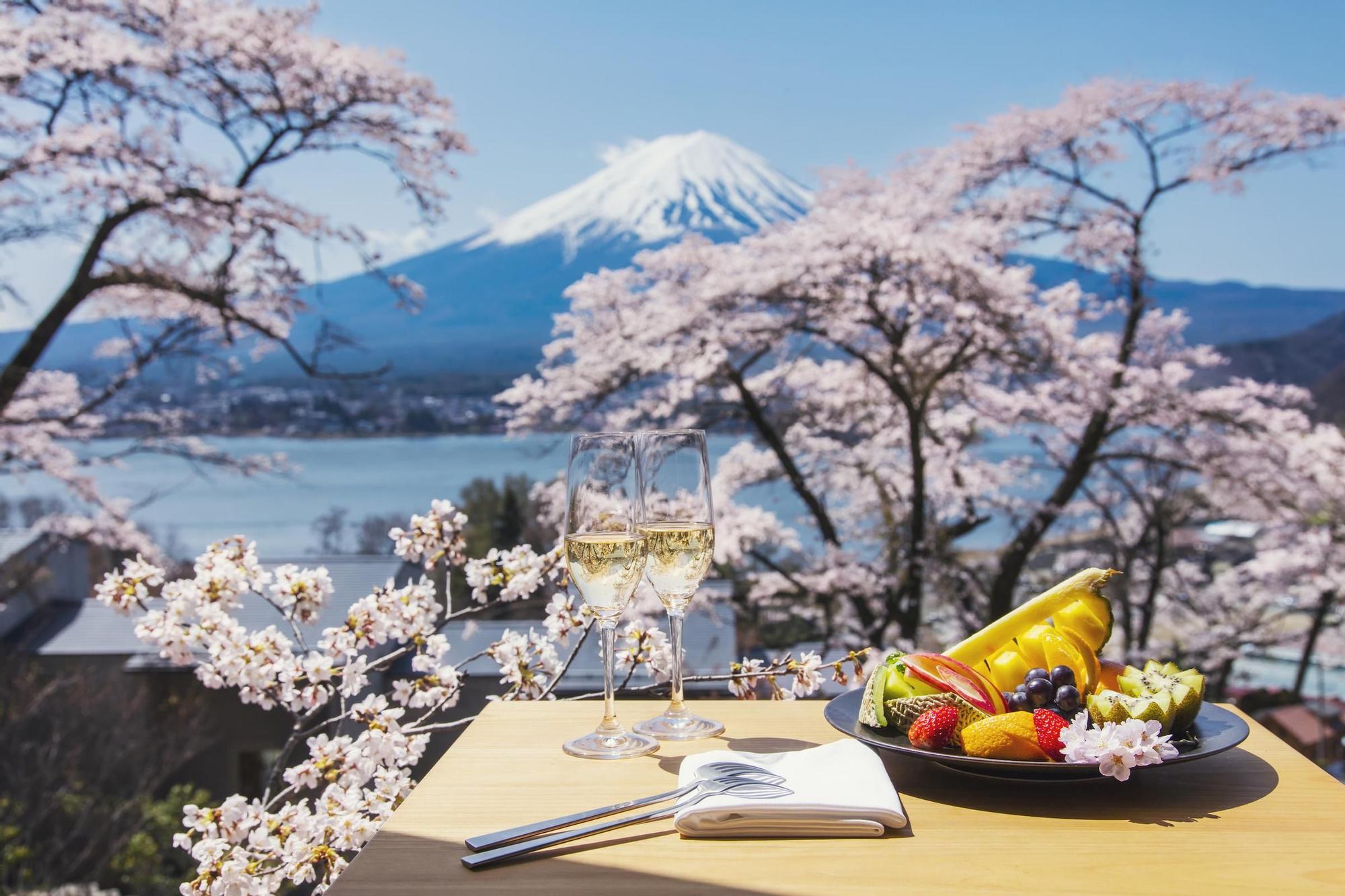 Un glamping con vistas al monte Fuji, el más buscado del país