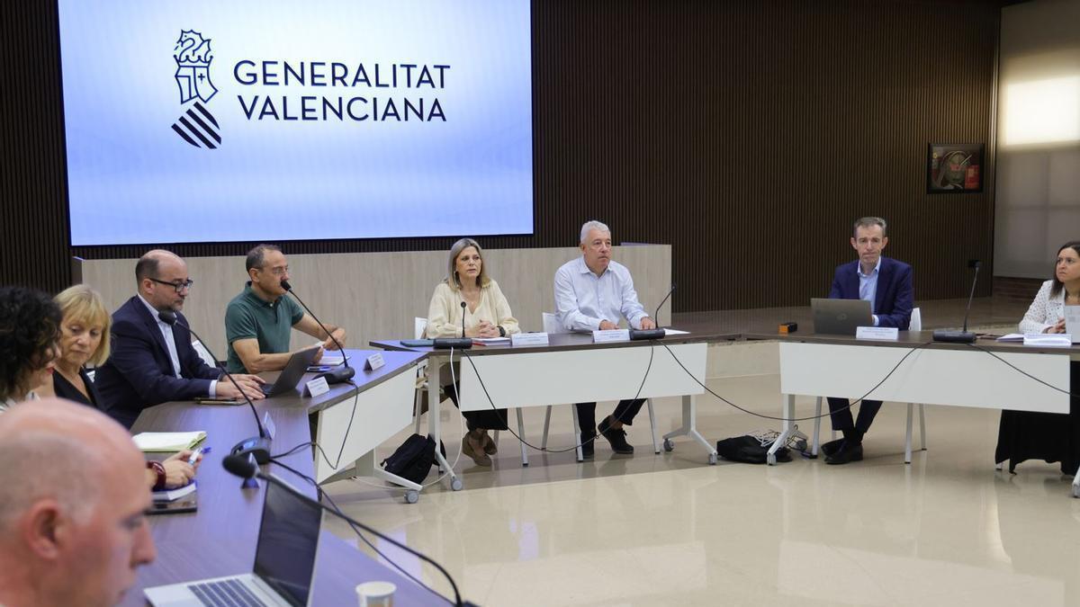 La mesa de negociación de este miércoles