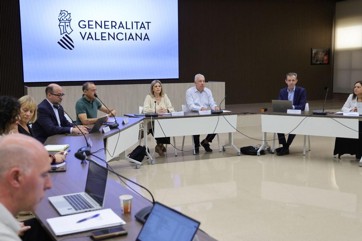 La mesa de negociación de este miércoles