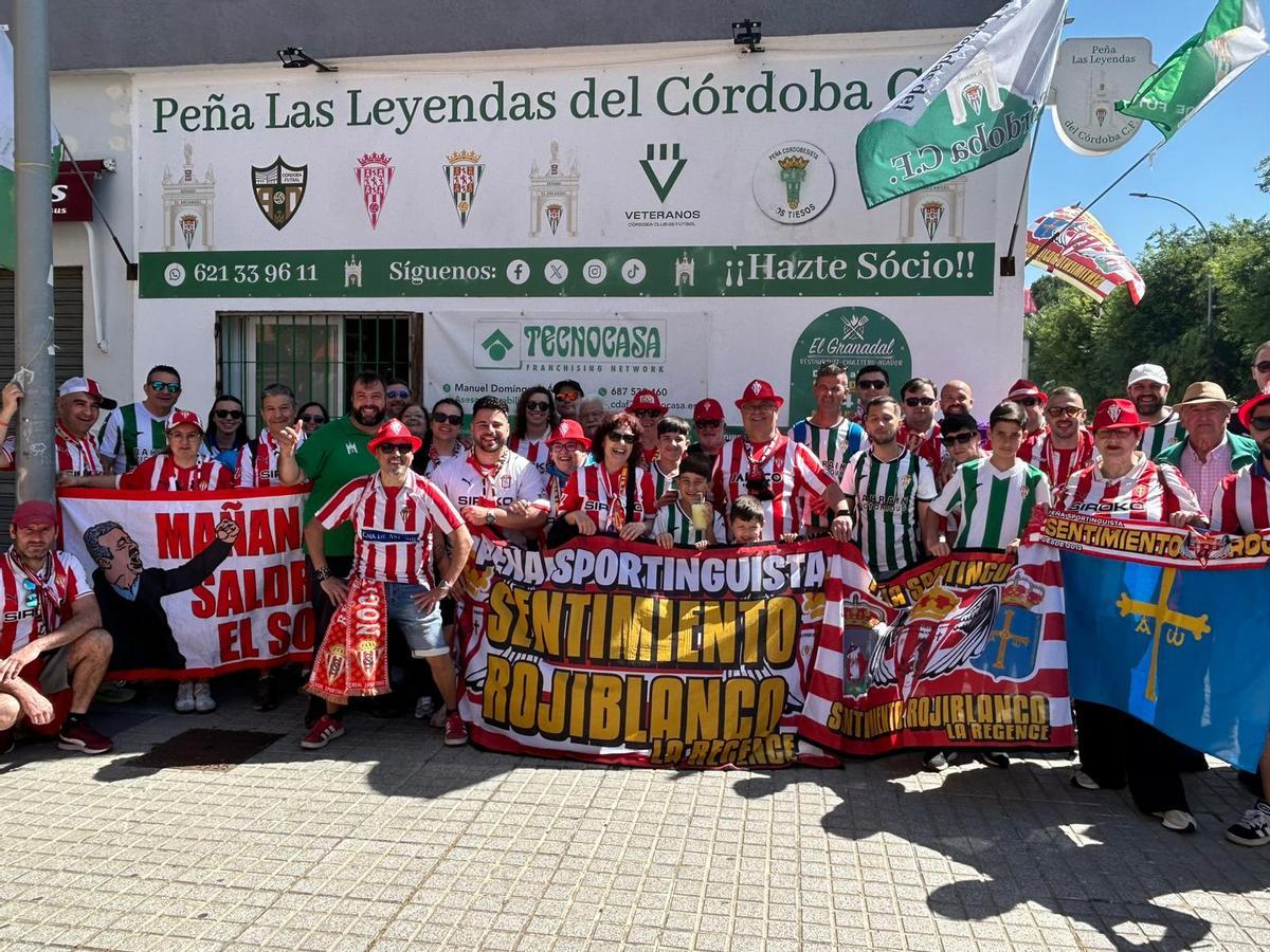 Bocadillos, 23 grados y 1.600 kilómetros en coche: la hermandad rojiblanca que se cocinó en Córdoba