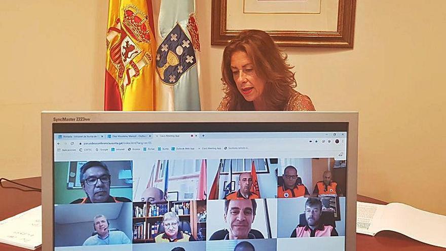 Videoconferencia de Marisol Díaz con estos colectivos.