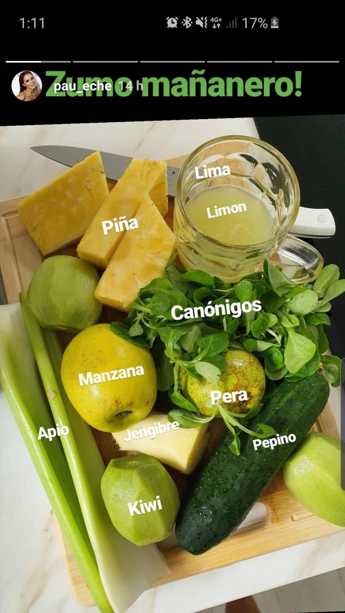 La receta del batido que se toma Paula Echevarría en ayunas para cuidar su figura