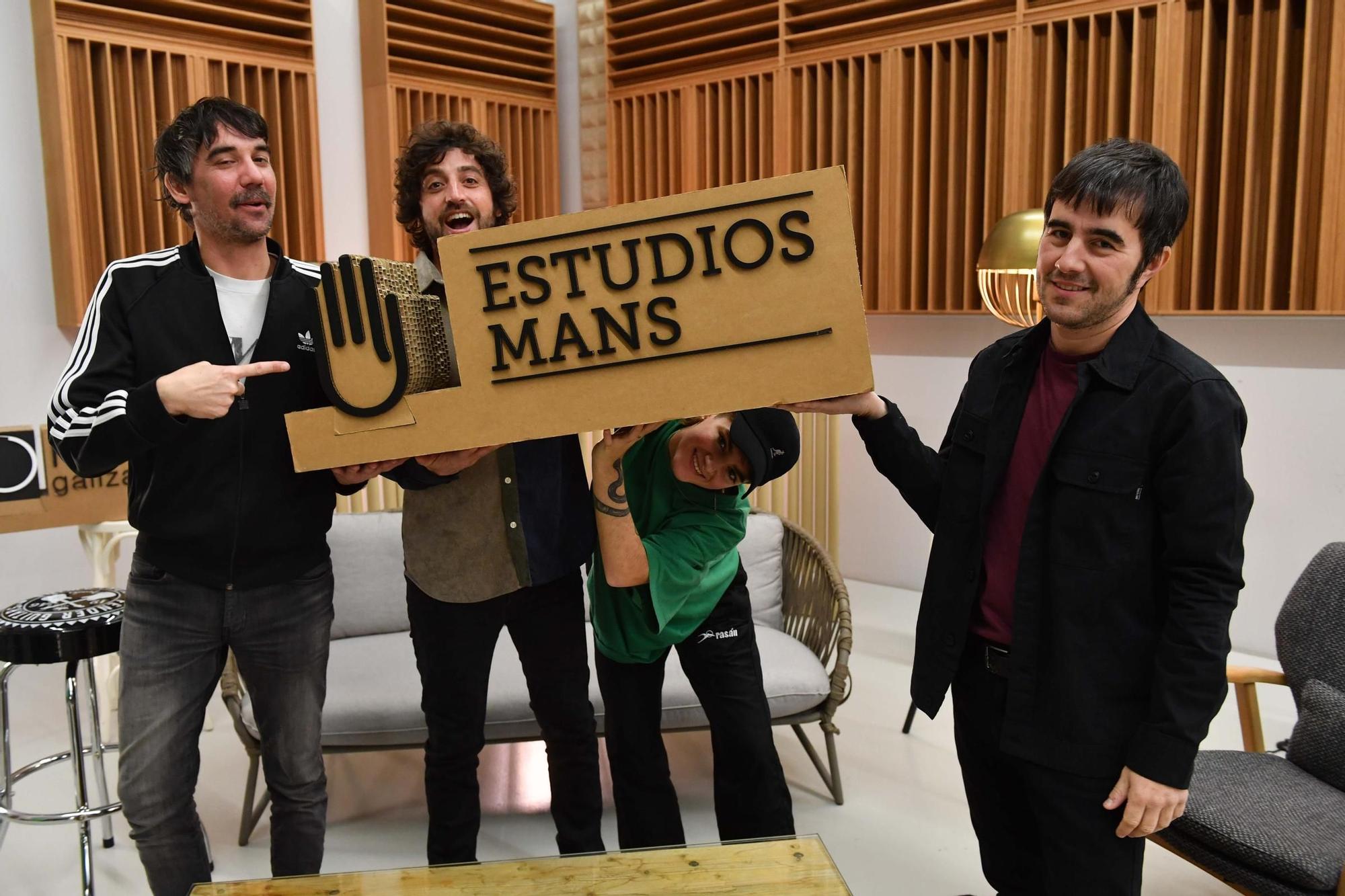 Lory Meyers y Kora graban juntos en A Coruña con Estudios Mans