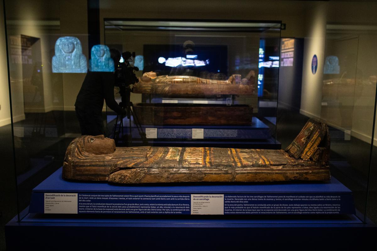CaixaForum Barcelona descubre la vida de seis momias de Egipto