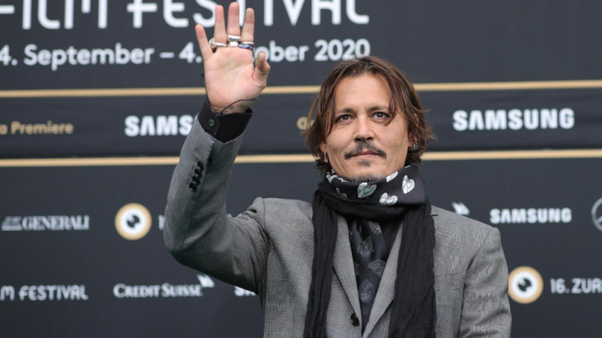 Johnny Depp, en el Festival de cine de Zurich