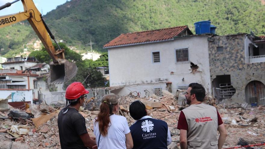Cáritas Mérida-Badajoz recauda 60.000 euros para las víctimas del terremoto de Venezuela