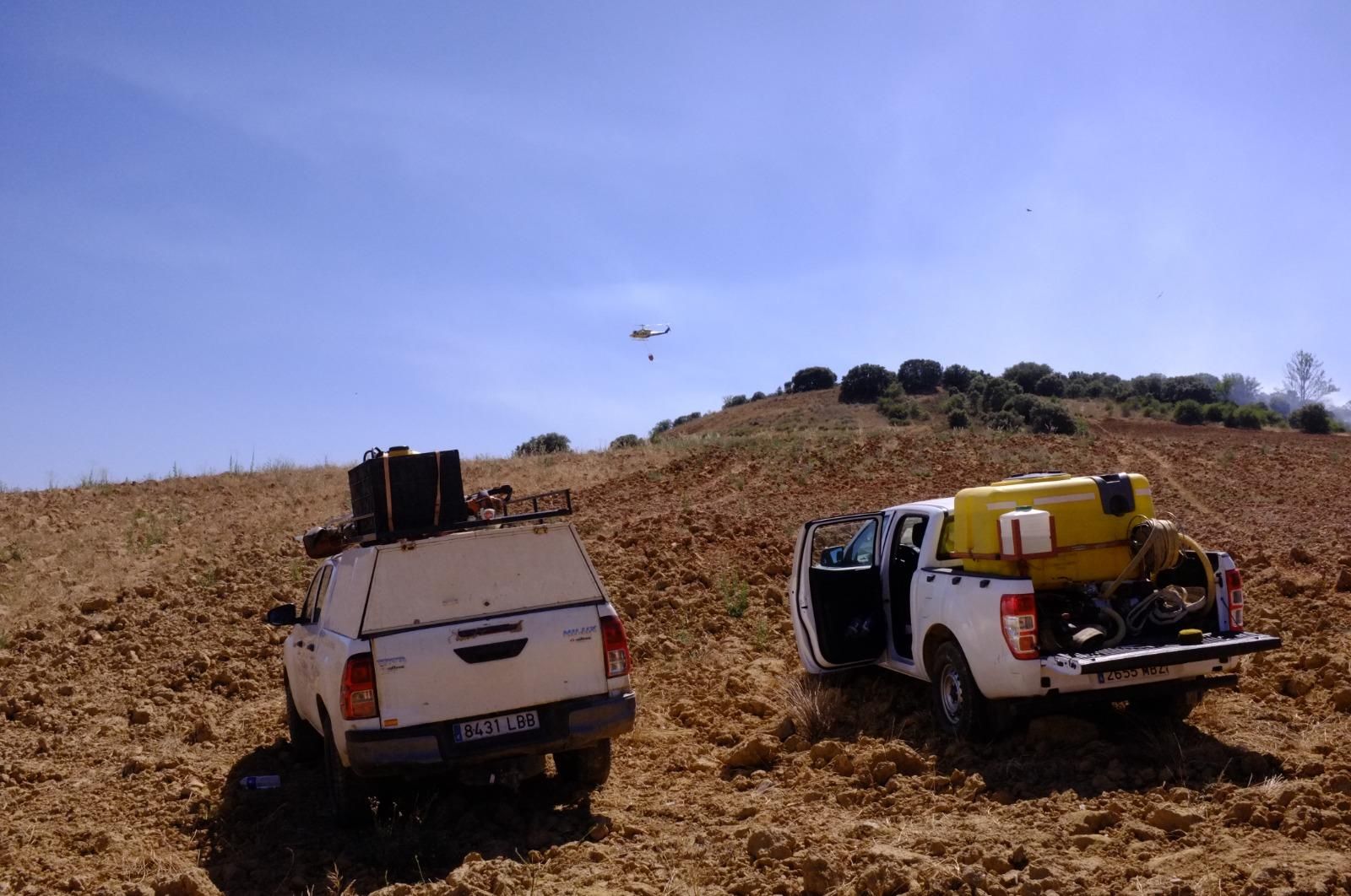 GALERÍA | El incendio forestal de Manganeses de la Polvorosa en imágenes