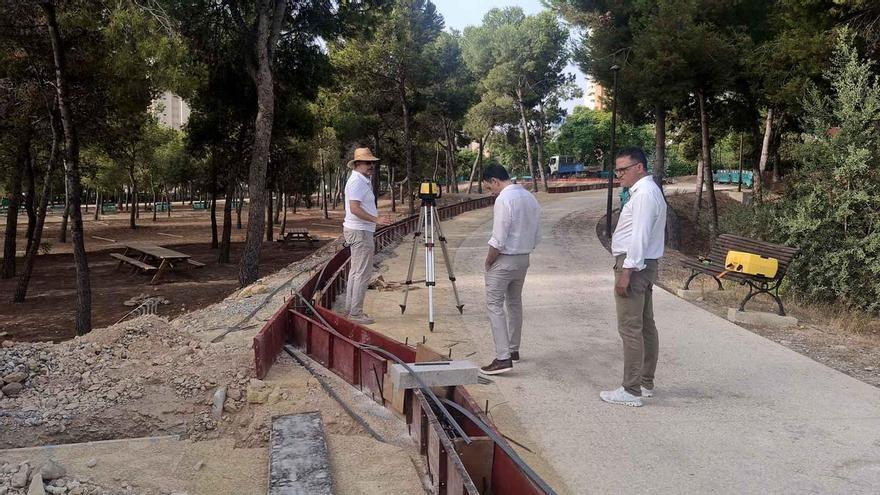 La obra que da inicio en Benidorm para completar la zona de acampada y el albergue juvenil en la Séquia Mare